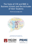 PRME MGSM Study: Student Attitudes Toward Responsible Management Education (2016)